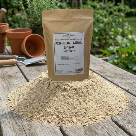 Fish Bone Meal Fertilizer, Fertilizers - 2 Pounds image number null